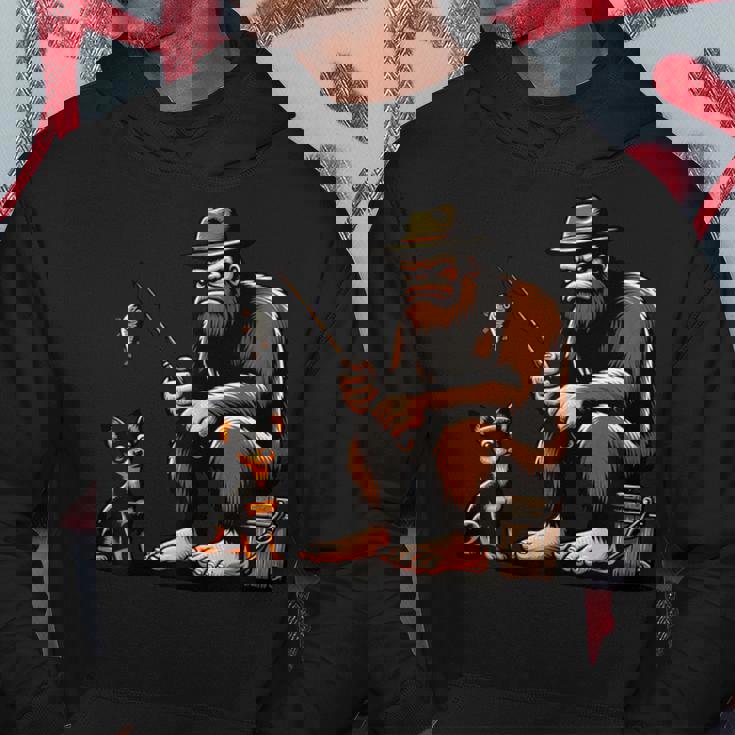 ミニチュア ピンシャー ビッグフット サスカッチ 犬 面白い 釣り パーカー 面白い贈り物