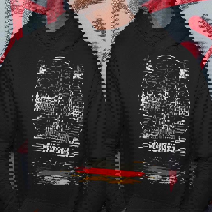 ミュンヘンお土産 ミュンヘン ドイツ国旗 パーカー 面白い贈り物