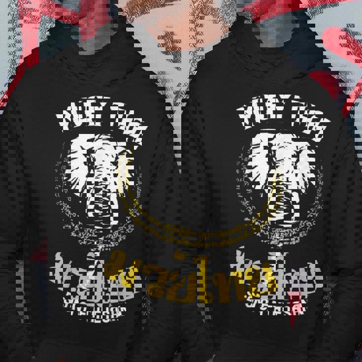 ムエタイ ボクシング エレファント ギフト 格闘技 パーカー 面白い贈り物