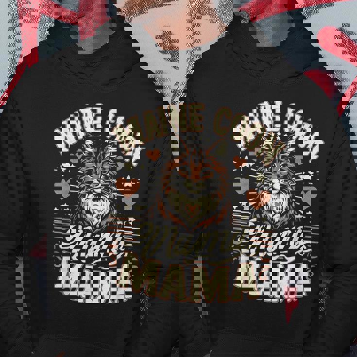 メインクーン猫種ペット-メインクーンママ パーカー 面白い贈り物