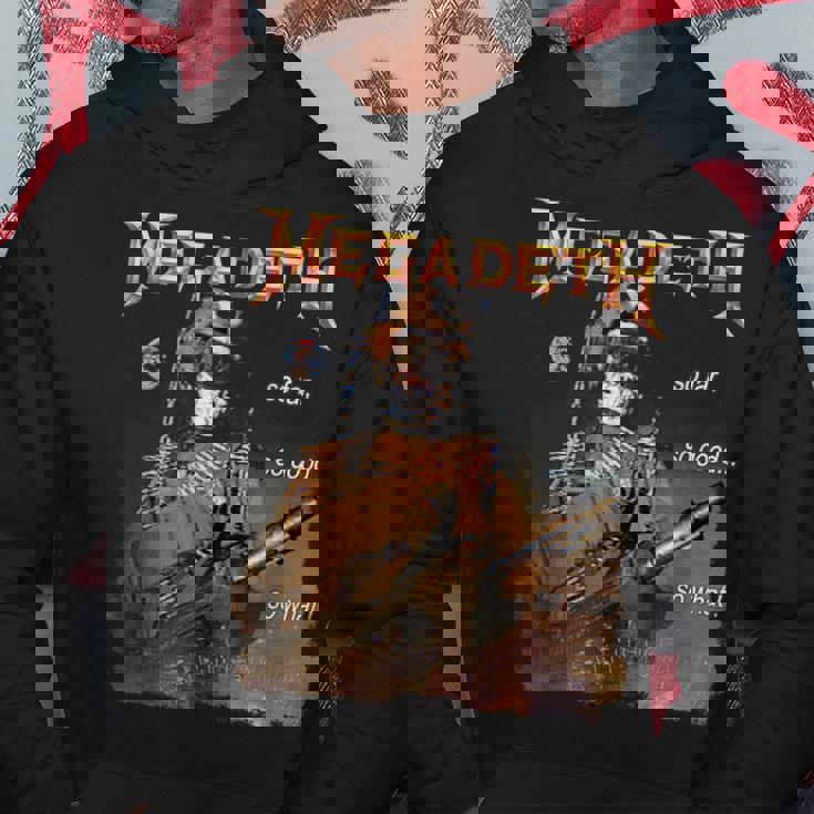 メガデス -O Faro Goodo What Nuclear パーカー 面白い贈り物