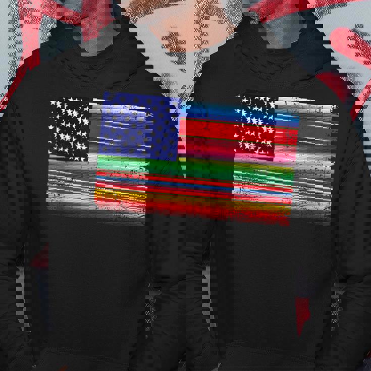 メキシコ アメリカ 国旗 アメリカ セラペ シンコ デ マヨ パーティー パーカー 面白い贈り物