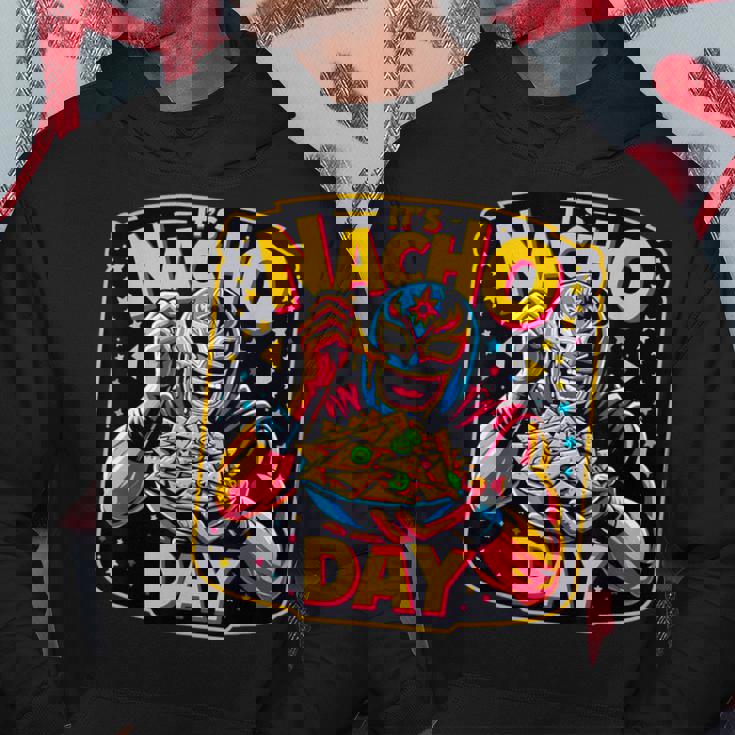 メキシコレスリング レスラー ルチャ・リブレ・ナチョ メキシコファイター パーカー 面白い贈り物