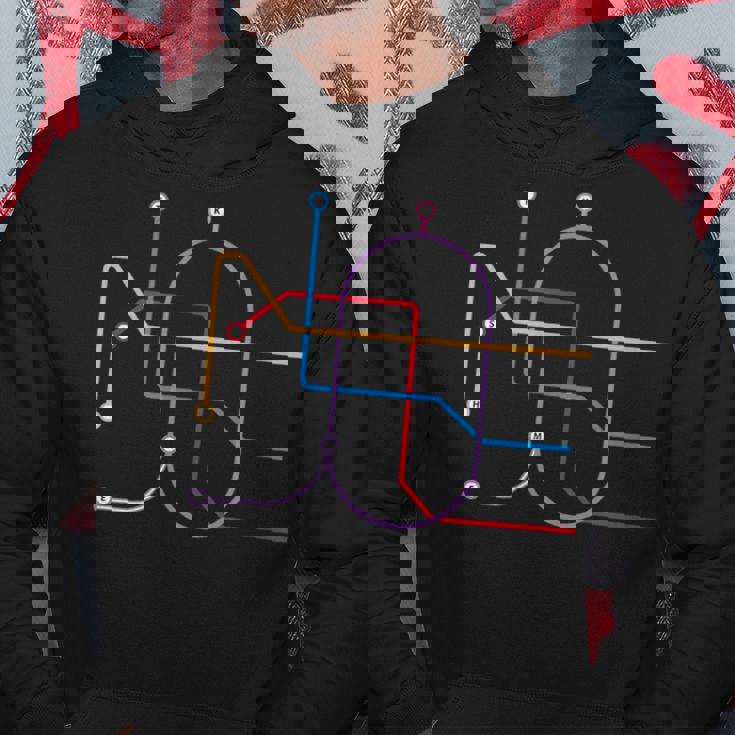 メトロ 名古屋 全線 線路図 列車 地下鉄 パーカー 面白い贈り物