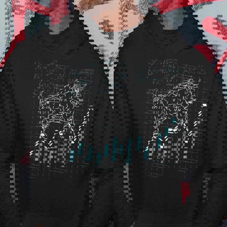 メンズ株式株式市場強気ブル資本家ギフト パーカー 面白い贈り物