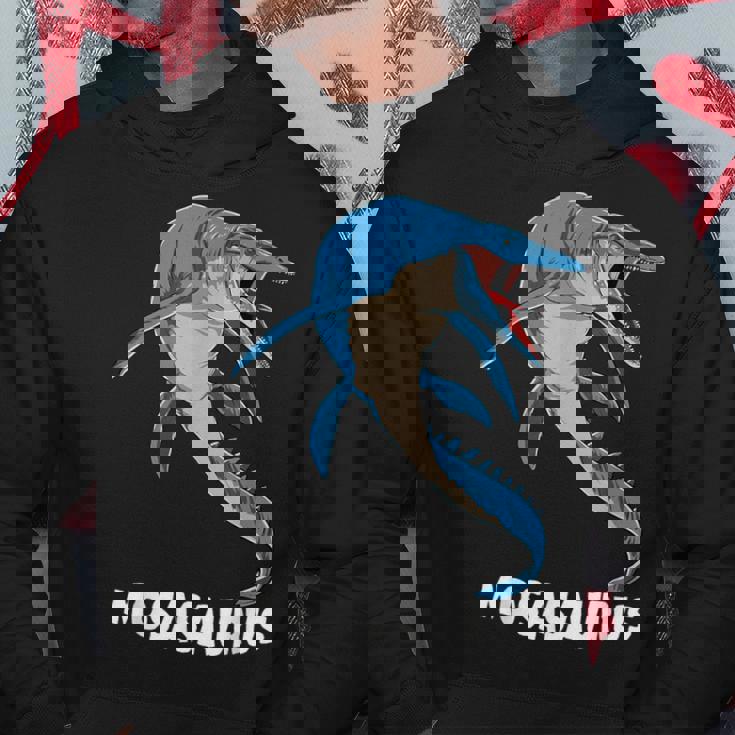 モササウルス 先史時代デザイン パーカー 面白い贈り物