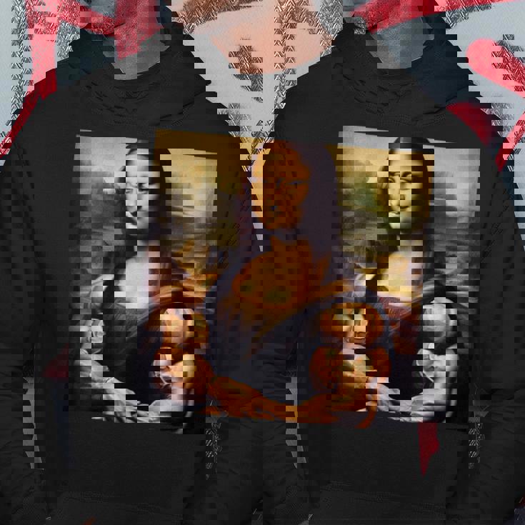 モナリザ 筋肉付き おもしろギフト パーカー 面白い贈り物