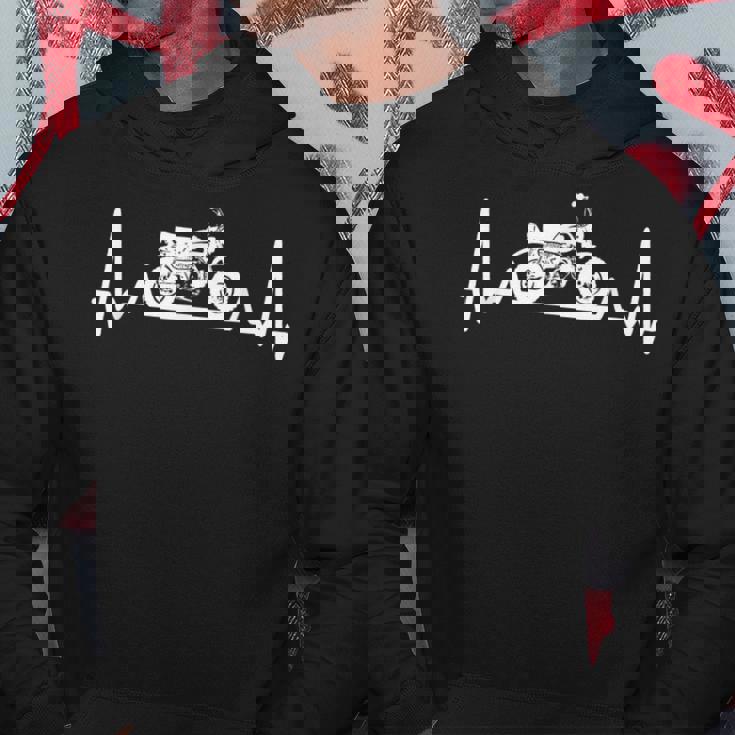 モンキー Z50 原付バイク ハートビート ヴィンテージ 日本 パーカー 面白い贈り物