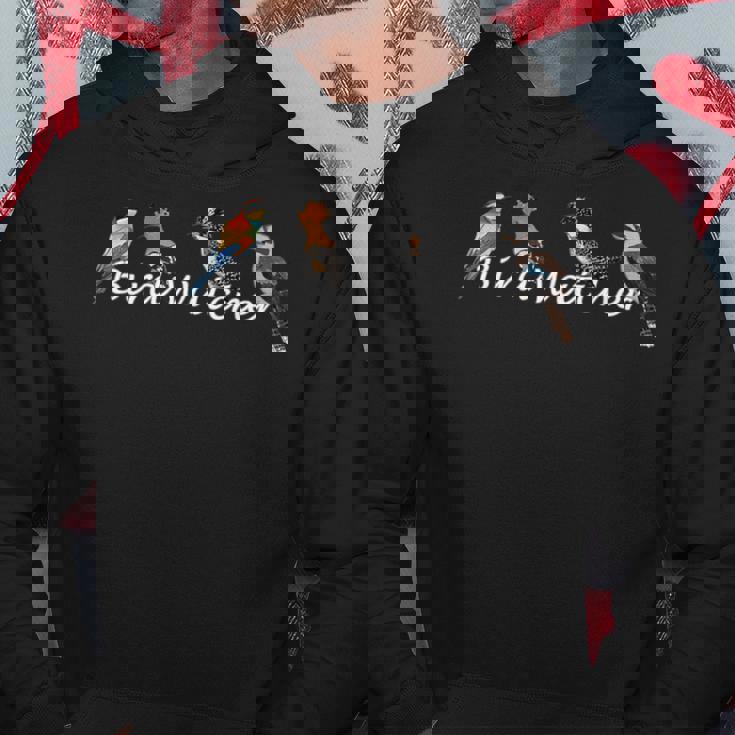 ヤツガシラ ワライカワセミ ヤマセミ 鳥 動物 図 バードウォッチング 贈り物 鳥類学者 生物学者 自然科学 パーカー 面白い贈り物