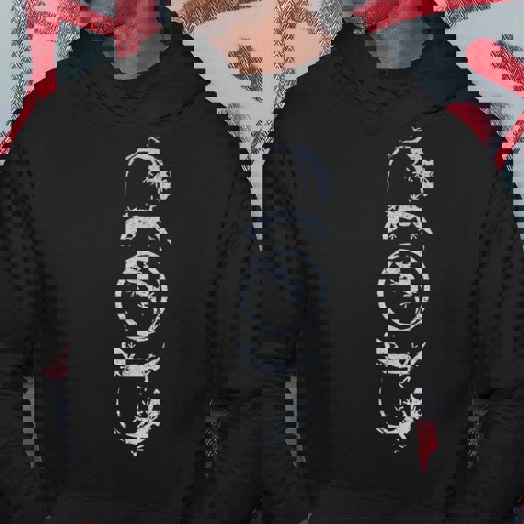 ヤモリ ムーンフェイズ トカゲ 爬虫類 パーカー 面白い贈り物