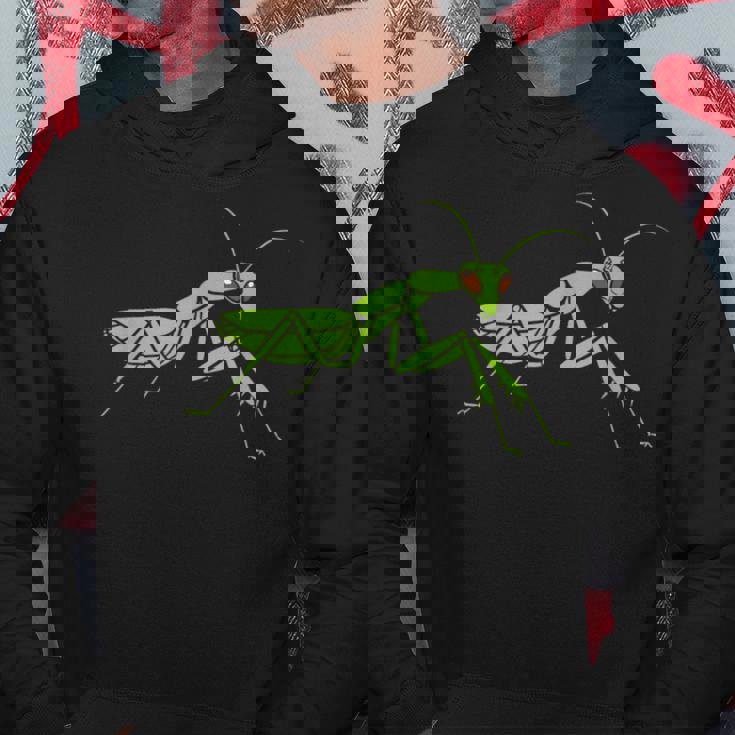 ユーモアのあるカマキリの昆虫 シンプルなカマキリ パーカー 面白い贈り物