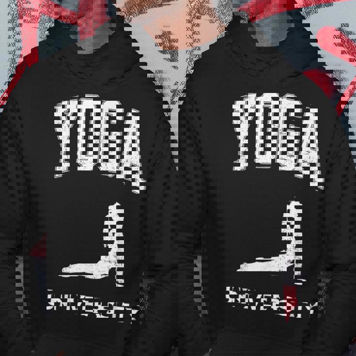 ヨガ 大学 大学 面白い パーカー 面白い贈り物