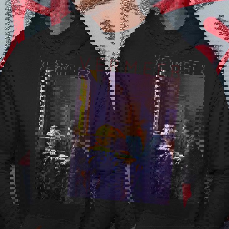 ヨハネス フェルメール アーティストのためのアート 天文学者 パーカー 面白い贈り物