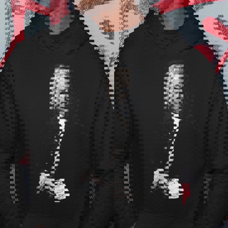 ヨハン・セバスティアン・バッハ 作曲家 ミュージシャン レトロ パーカー 面白い贈り物