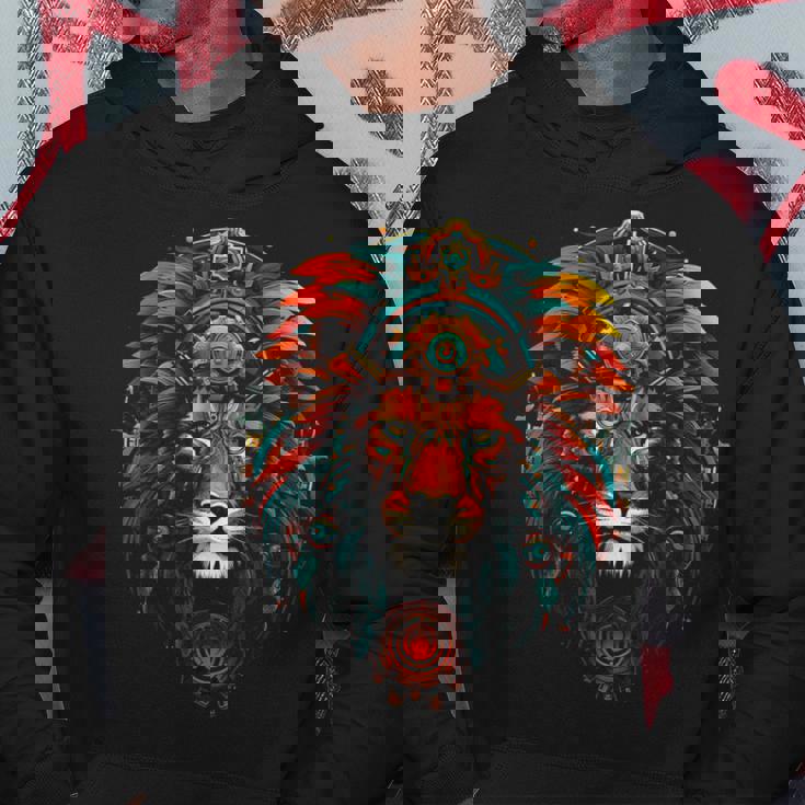 ライオン 動物 動物園 アート ライオン パーカー 面白い贈り物