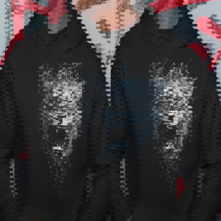 ライオンキング クリエイティブデザイン ウォーター強度 パーカー 面白い贈り物