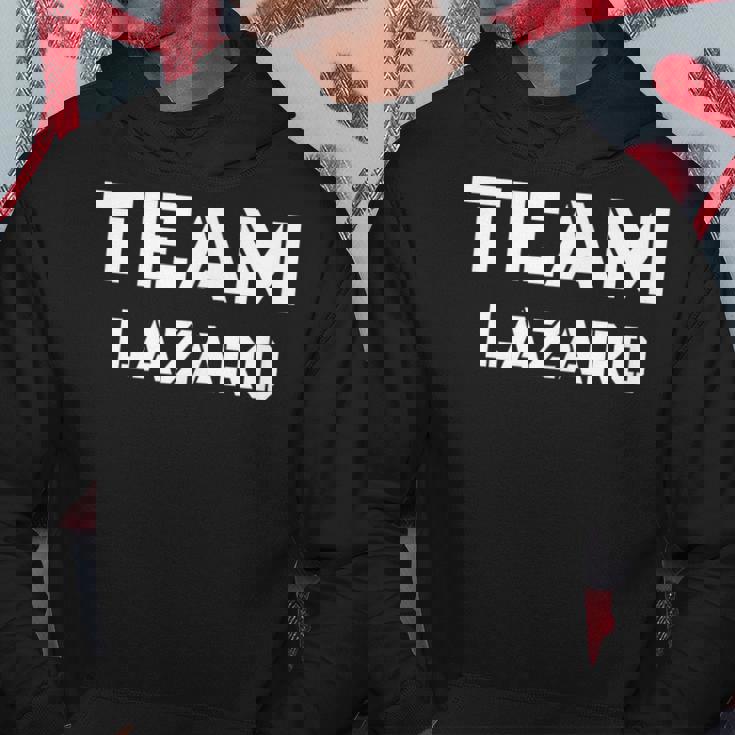 ラザロが好きな人のためのチームラザロ服 パーカー 面白い贈り物