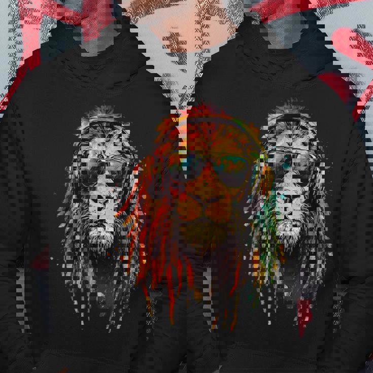 ラスタ・レゲエ Dj ユダのライオン・ラスタファリアン・ルーツ ジャマイカ パーカー 面白い贈り物