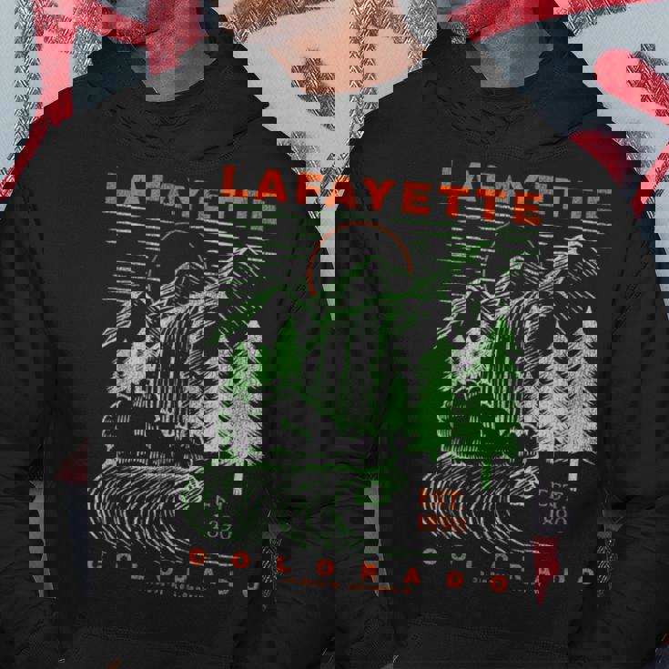 ラファイエット コロラド クール 旅行 お土産 素朴なラファイエット パーカー 面白い贈り物