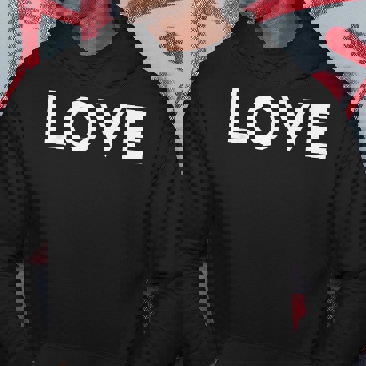 ラブエステティックラブボールドテキストメンズ パーカー 面白い贈り物