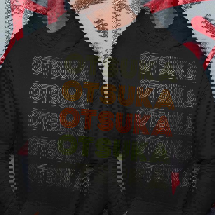 ラブハート 大塚 グランジ ヴィンテージ風 黒 大塚 パーカー 面白い贈り物