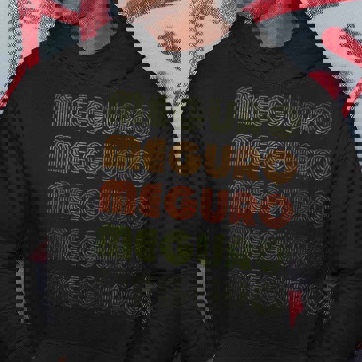 ラブハート 目黒 グランジ ヴィンテージスタイル 黒 目黒 パーカー 面白い贈り物