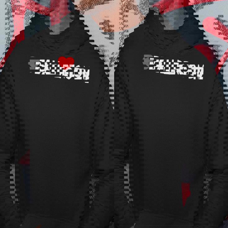 ラブボールルーム-ハート パーカー 面白い贈り物