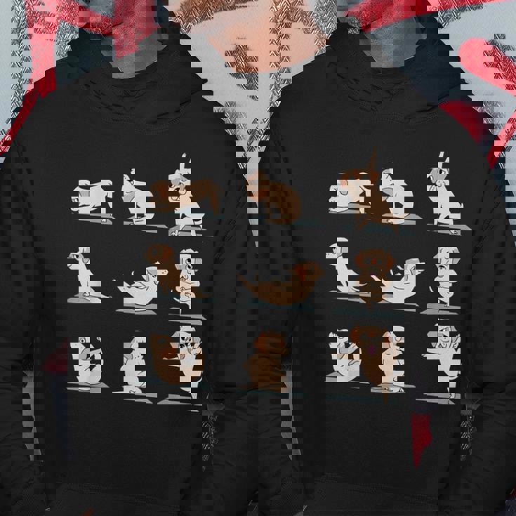 ラブラドール レトリバー ヨガ パーカー 面白い贈り物