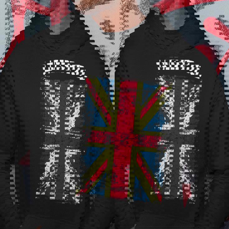 リバプール ギフト リバプール イングランド グレートブリテン パーカー 面白い贈り物