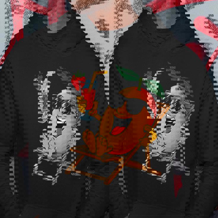 リラックスフルーツマンゴー パーカー 面白い贈り物