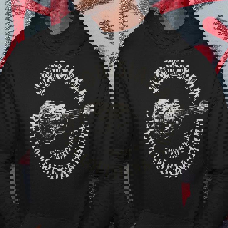 ルイジアナ スワンプ ブルースアメリカンギター 音楽 ビンテージ パーカー 面白い贈り物