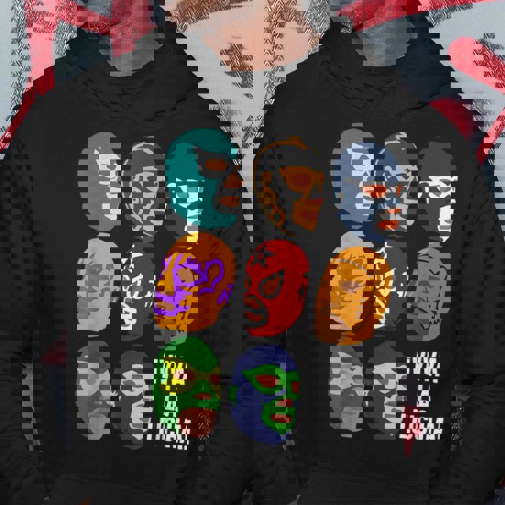 ルチャ・リブレ「ビバ・ラ・ルチャ！」 パーカー 面白い贈り物