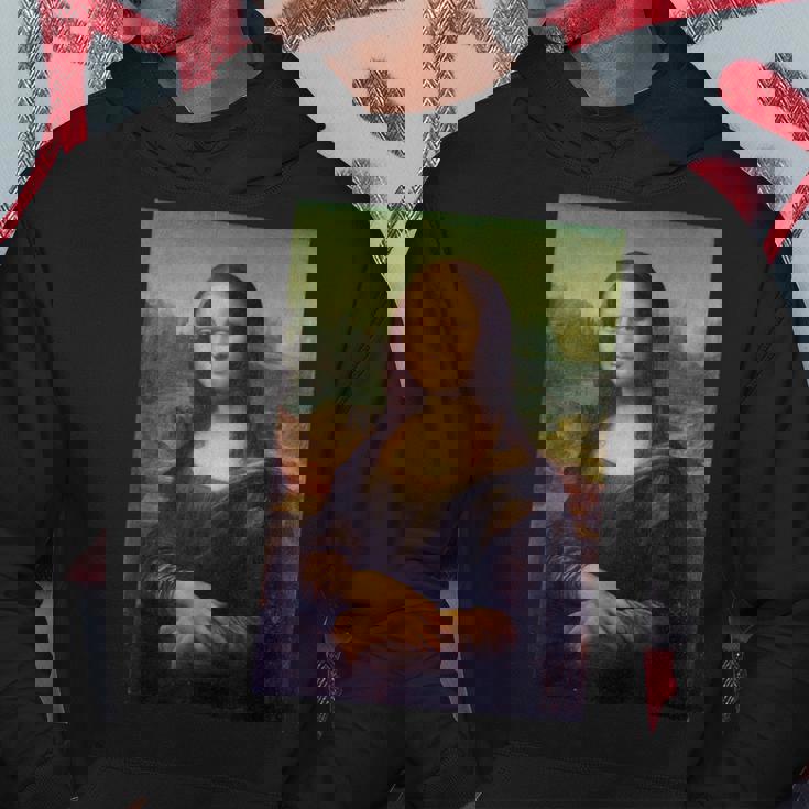 レオナルド・ダ・ヴィンチによるモナ・リザ パーカー 面白い贈り物