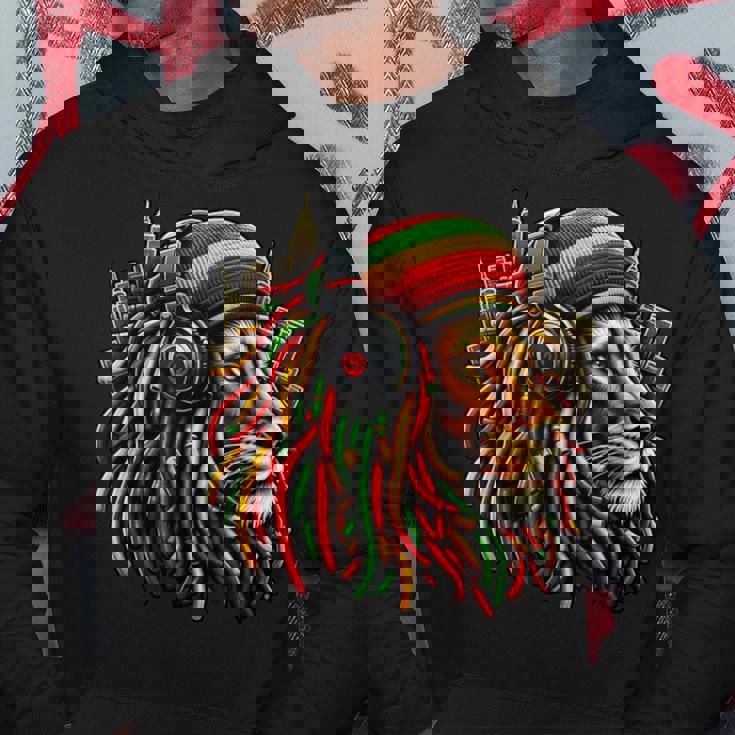 レゲエ服 メンズ ルーツ ラスタライオン 420 ジャマイカ パーカー 面白い贈り物