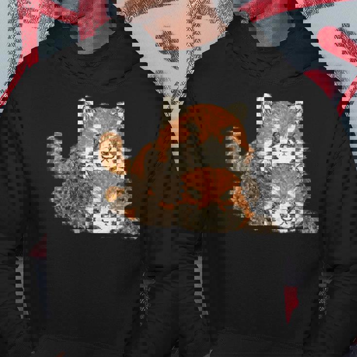 レッサーパンダ かわいい パンダ おもしろ 動物 アート イラスト パーカー 面白い贈り物