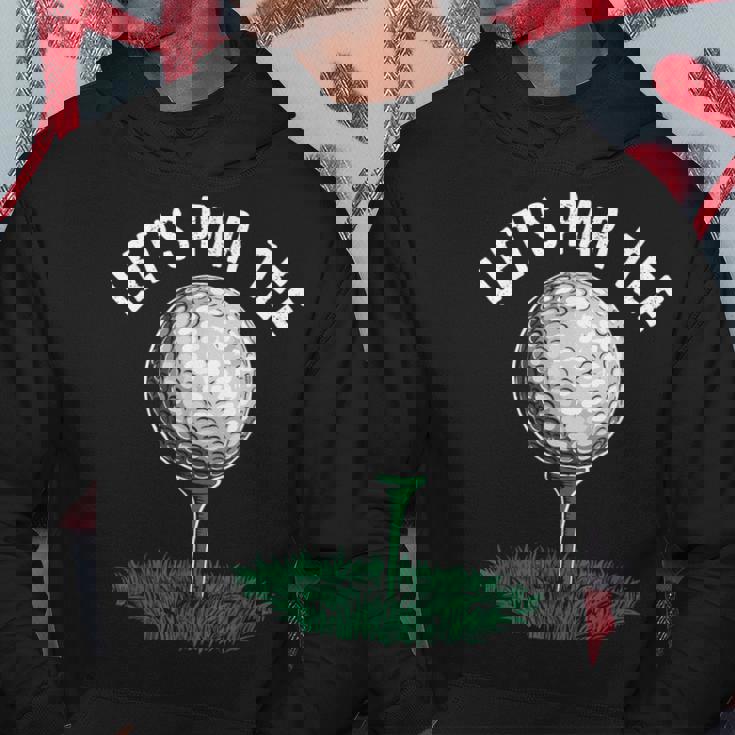 レッツパーティー 面白いゴルフ愛好家 ゴルファー ゴルフ愛好家 パーカー 面白い贈り物