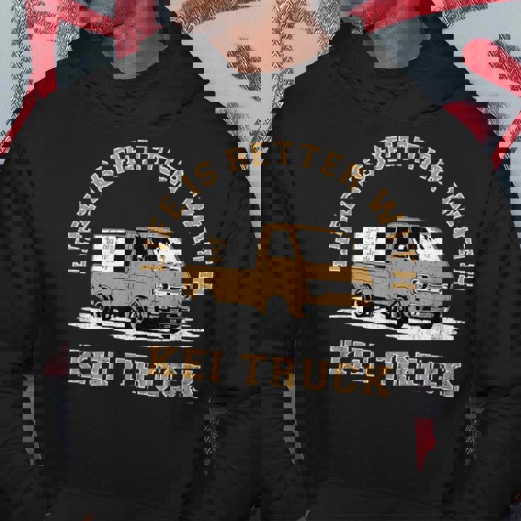 レトロ クラシック 軽トラック ピックアップトラック ヴィンテージデザイン パーカー 面白い贈り物