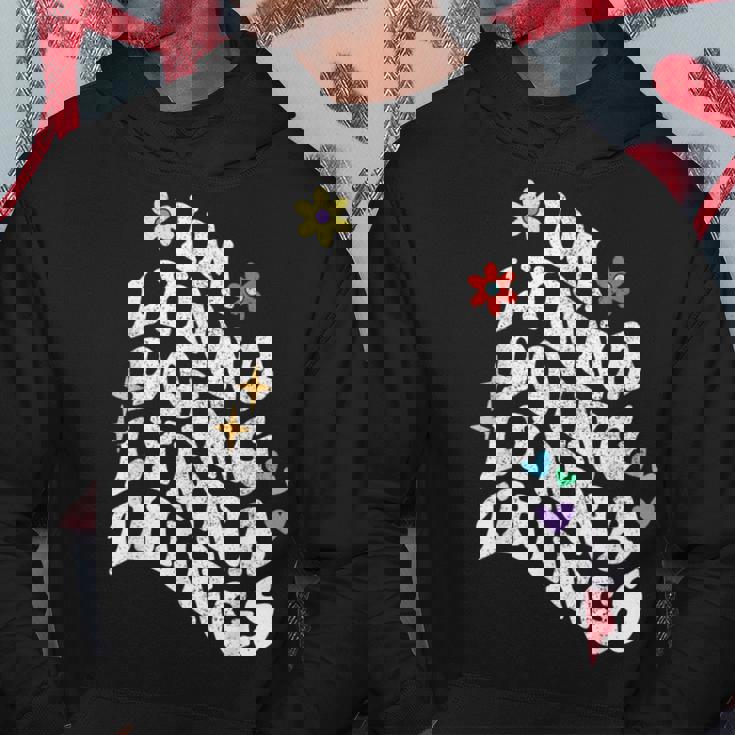 レトロ グルーヴィーなイム リンナ やってる リンナ 物事 面白い 母の日 パーカー 面白い贈り物