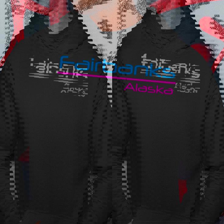 レトロ フェアバンクス アラスカ パーカー 面白い贈り物