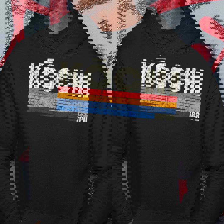 レトロ ヴィンテージ 70年代80年代風 高知 日本 パーカー 面白い贈り物