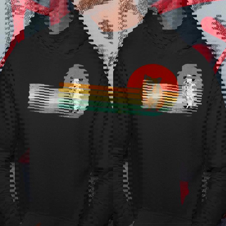 レトロ ヴィンテージ カワイイ ハムスター げっ歯類 ペット 動物 ハムスター 恋人 パーカー 面白い贈り物