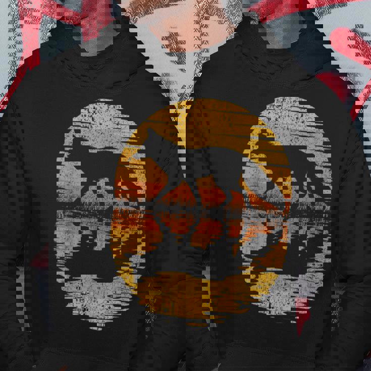 レトロ ヴィンテージ キツネ 反射 70年代 80年代 犬 動物 パーカー 面白い贈り物