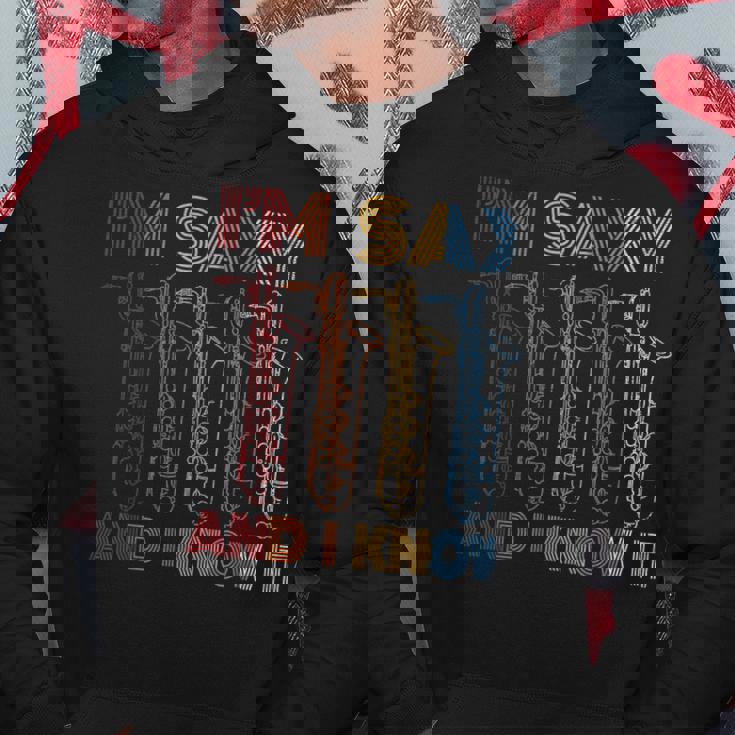 レトロ ヴィンテージ サックス ジャズ 音楽 バリトン サックス パーカー 面白い贈り物