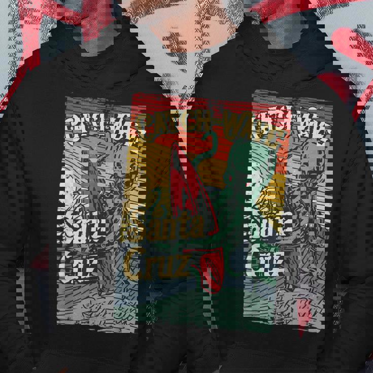 レトロ ヴィンテージ サーフ クラブ オクトパス Ca サンタクルーズ パーカー 面白い贈り物