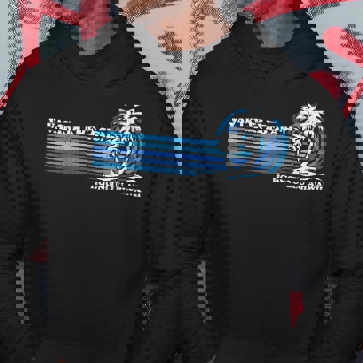 レトロ ヴィンテージ 家族旅行 ホノルル ハワイ ワイキキ ビーチ パーカー 面白い贈り物