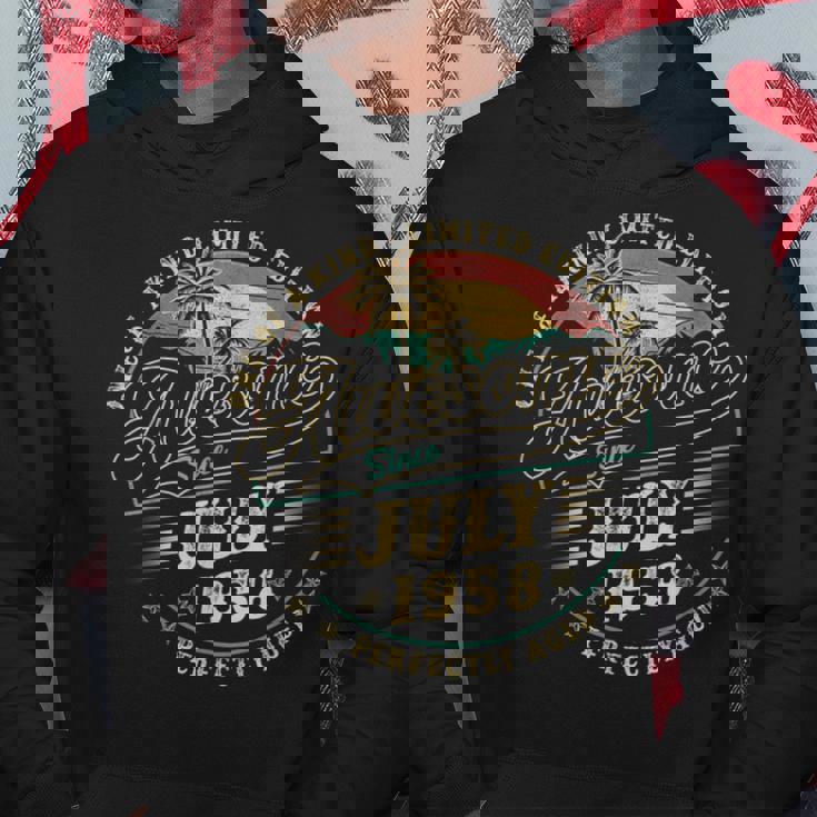 レトロな67歳の男性向け誕生日プレゼント 1958年7月 67歳 パーカー 面白い贈り物