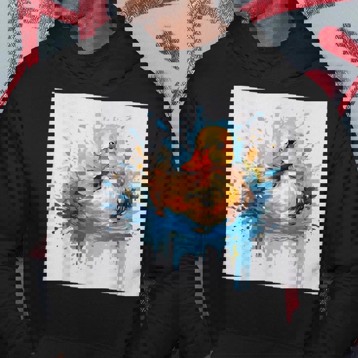 レトロアヒル パーカー 面白い贈り物