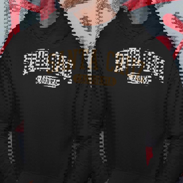 レトロヴィンテージサーフィン&スケートボードグラフィックデザインサンタクルーズ パーカー 面白い贈り物