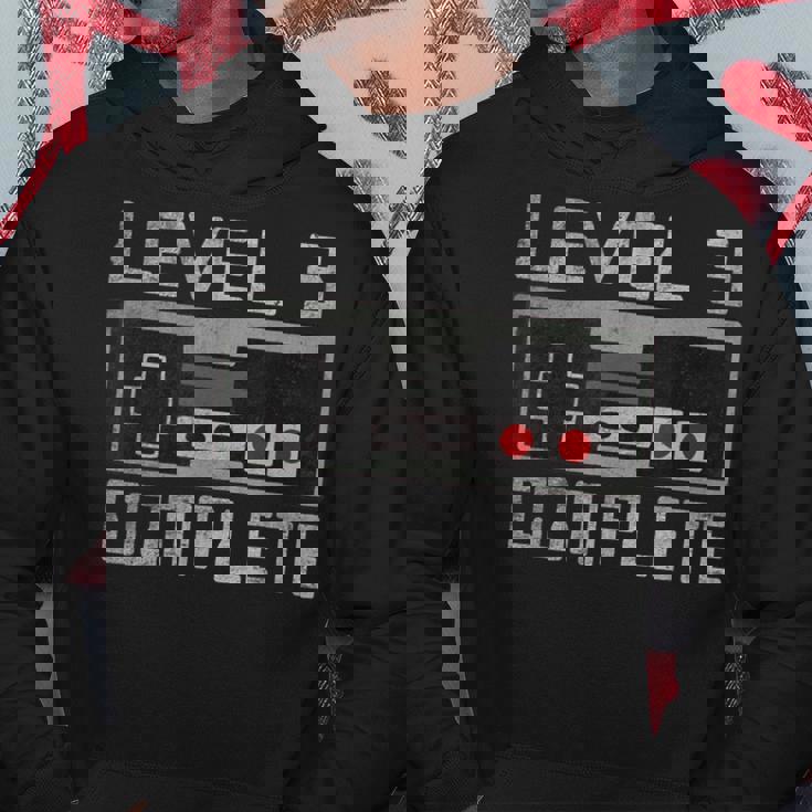 レベル 3 コンプリート 3 Year 3Rd Wedding Anniversary For Him Her パーカー 面白い贈り物