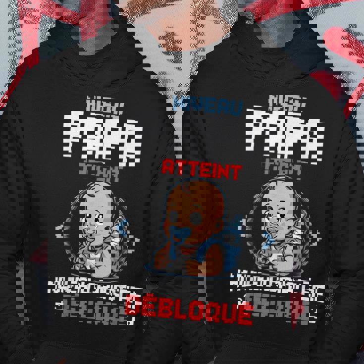 レベル お父さん アンロック 未来 父 息子 アナウンス 妊娠 ゲーマー パーカー 面白い贈り物